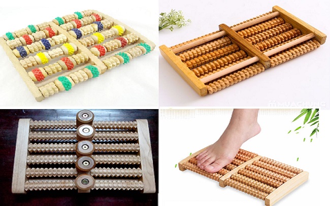 những tác dụng tuyệt vời của dụng cụ massage chân bằng gỗ